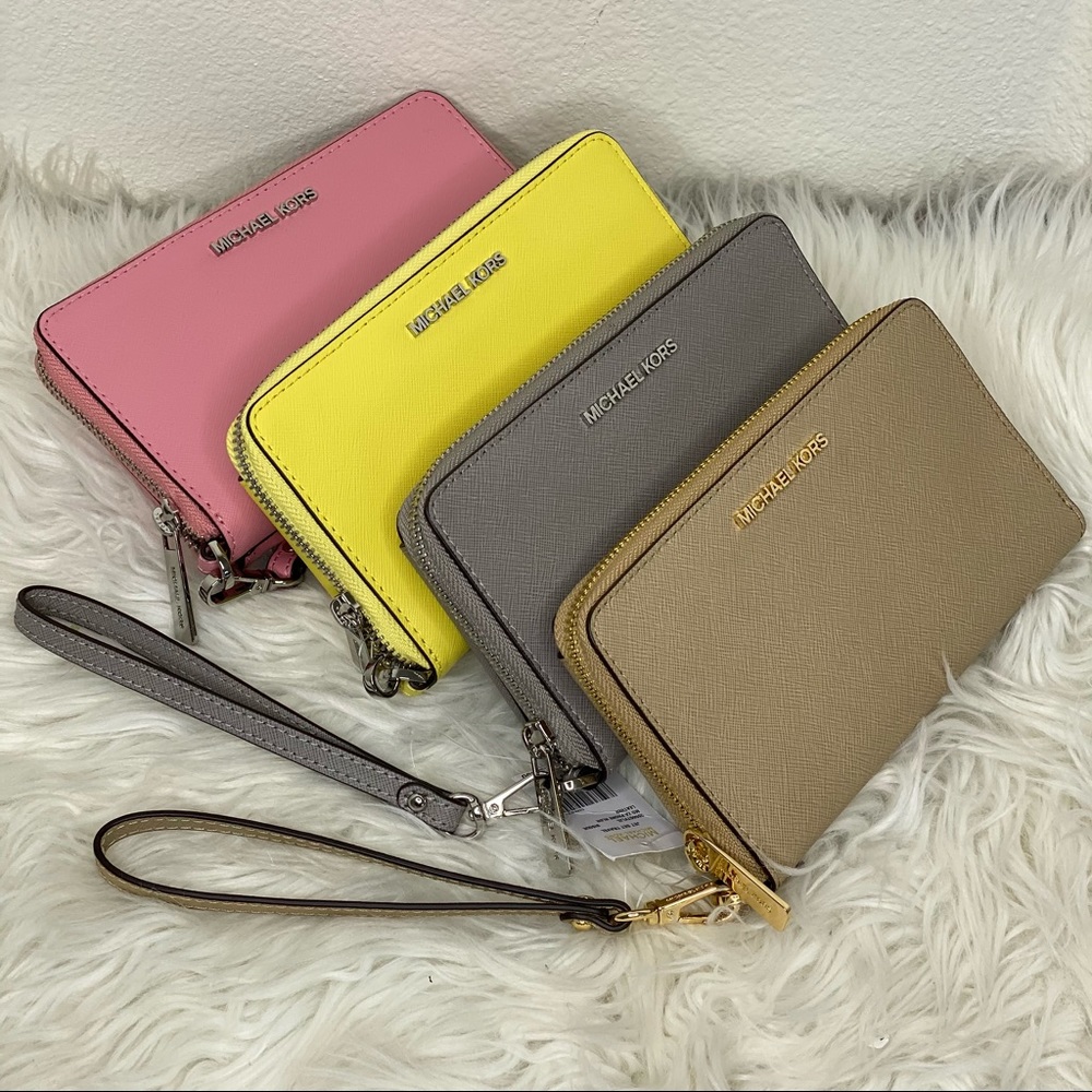 Final sale ✨Michael Kors jet set phone holder wallet wristlet - Picture 7 of 16